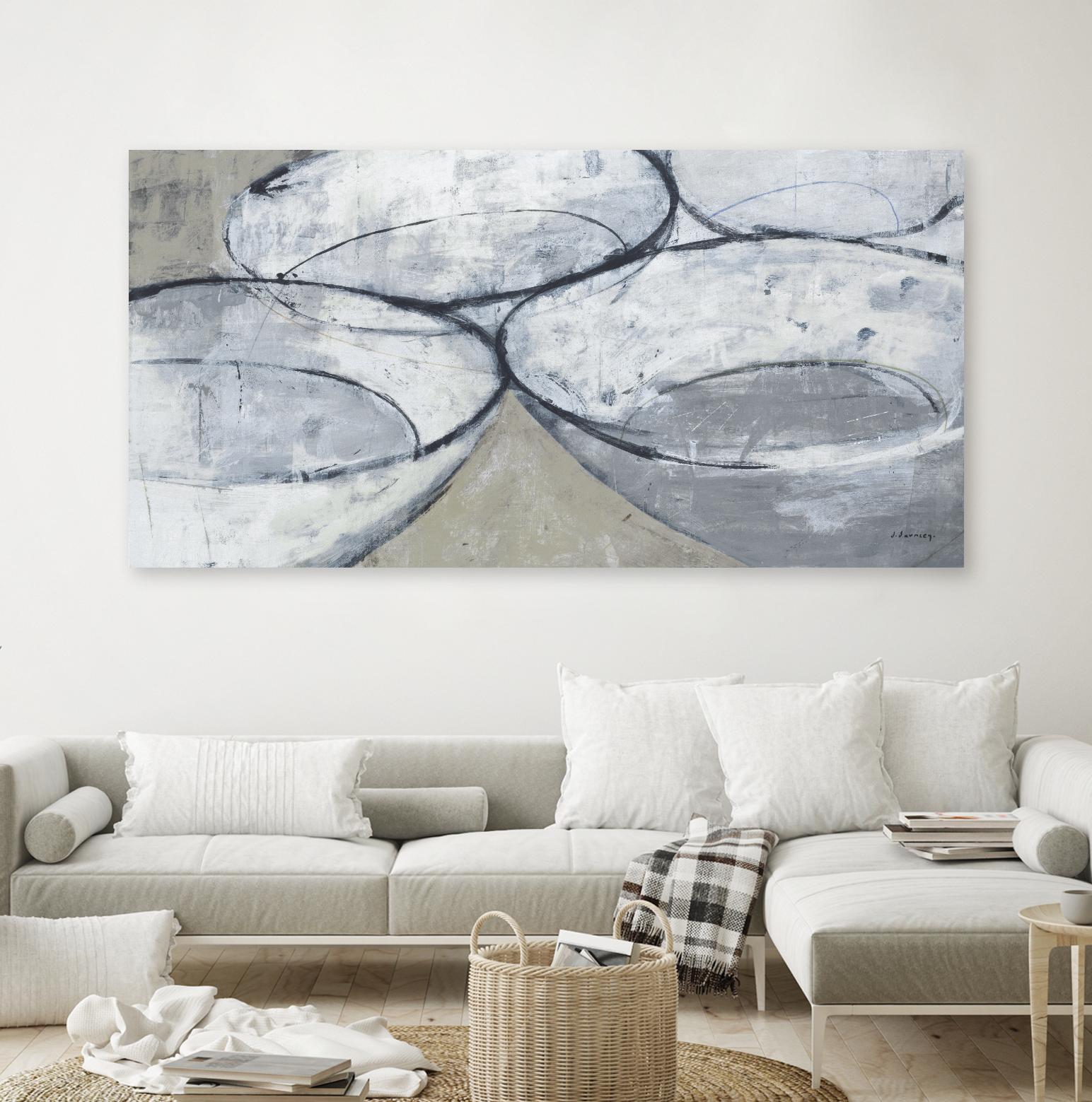 Plaza 1 by David Dauncey on GIANT ART - blue still life