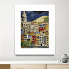 Urbana 1 by Susan Gillette on GIANT ART - beige city scene