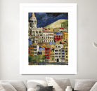 Urbana 1 by Susan Gillette on GIANT ART - beige city scene