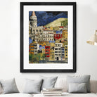 Urbana 1 by Susan Gillette on GIANT ART - beige city scene