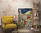 Urbana 1 by Susan Gillette on GIANT ART - beige city scene
