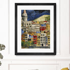 Urbana 1 by Susan Gillette on GIANT ART - beige city scene