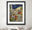 Urbana 1 by Susan Gillette on GIANT ART - beige city scene