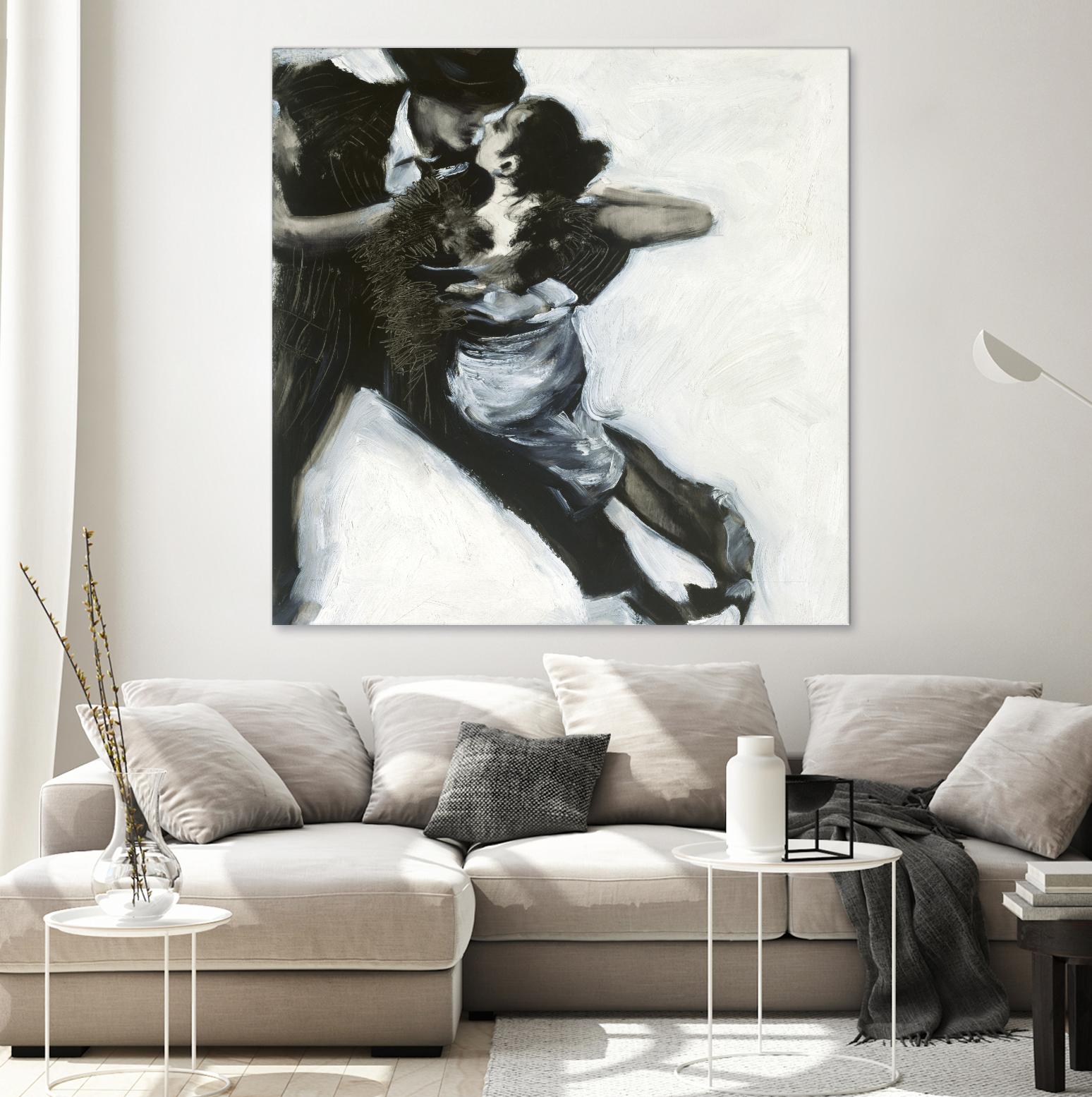 The Embrace by Marysa Burr on GIANT ART - black music - dance