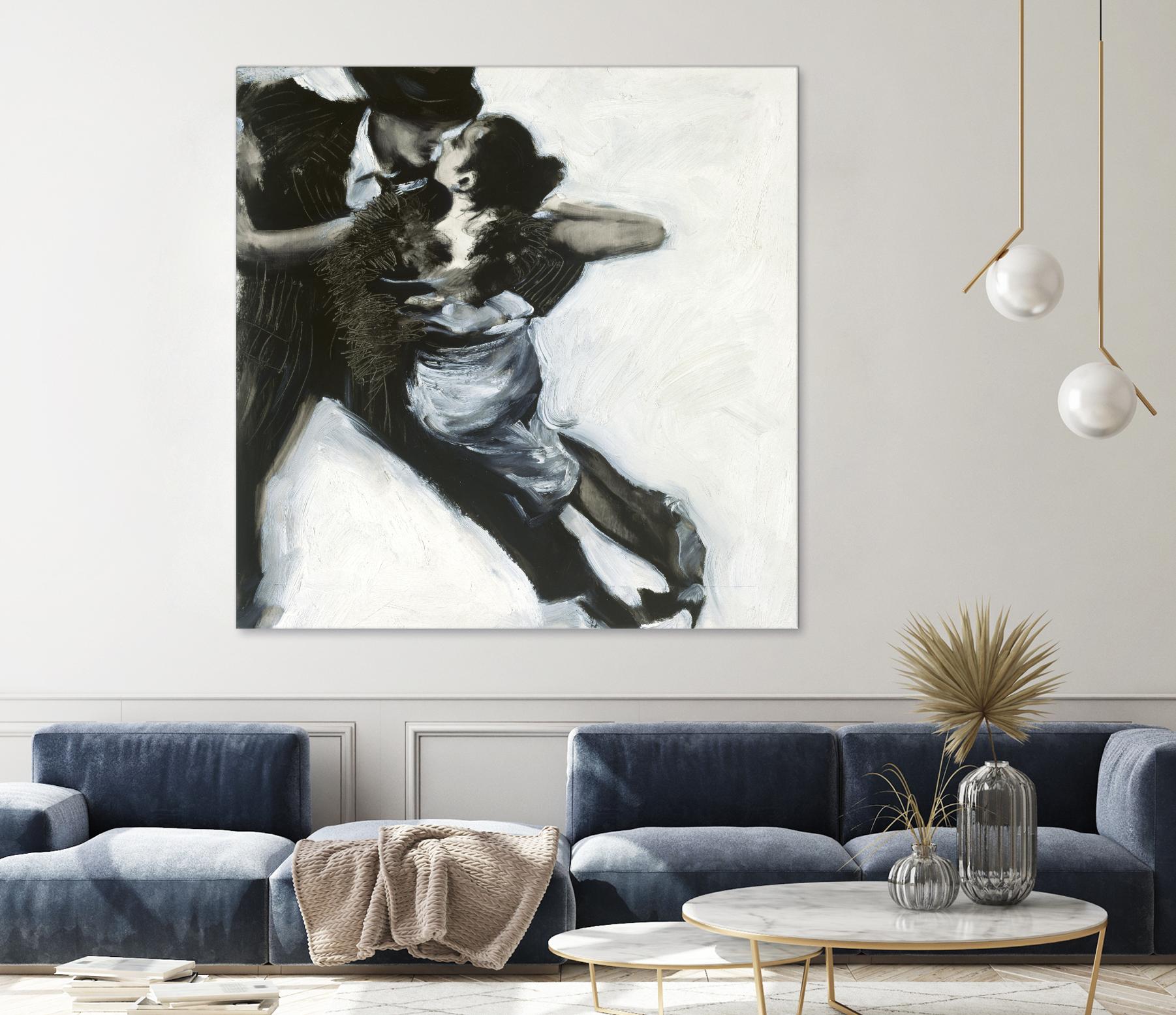 The Embrace by Marysa Burr on GIANT ART - black music - dance