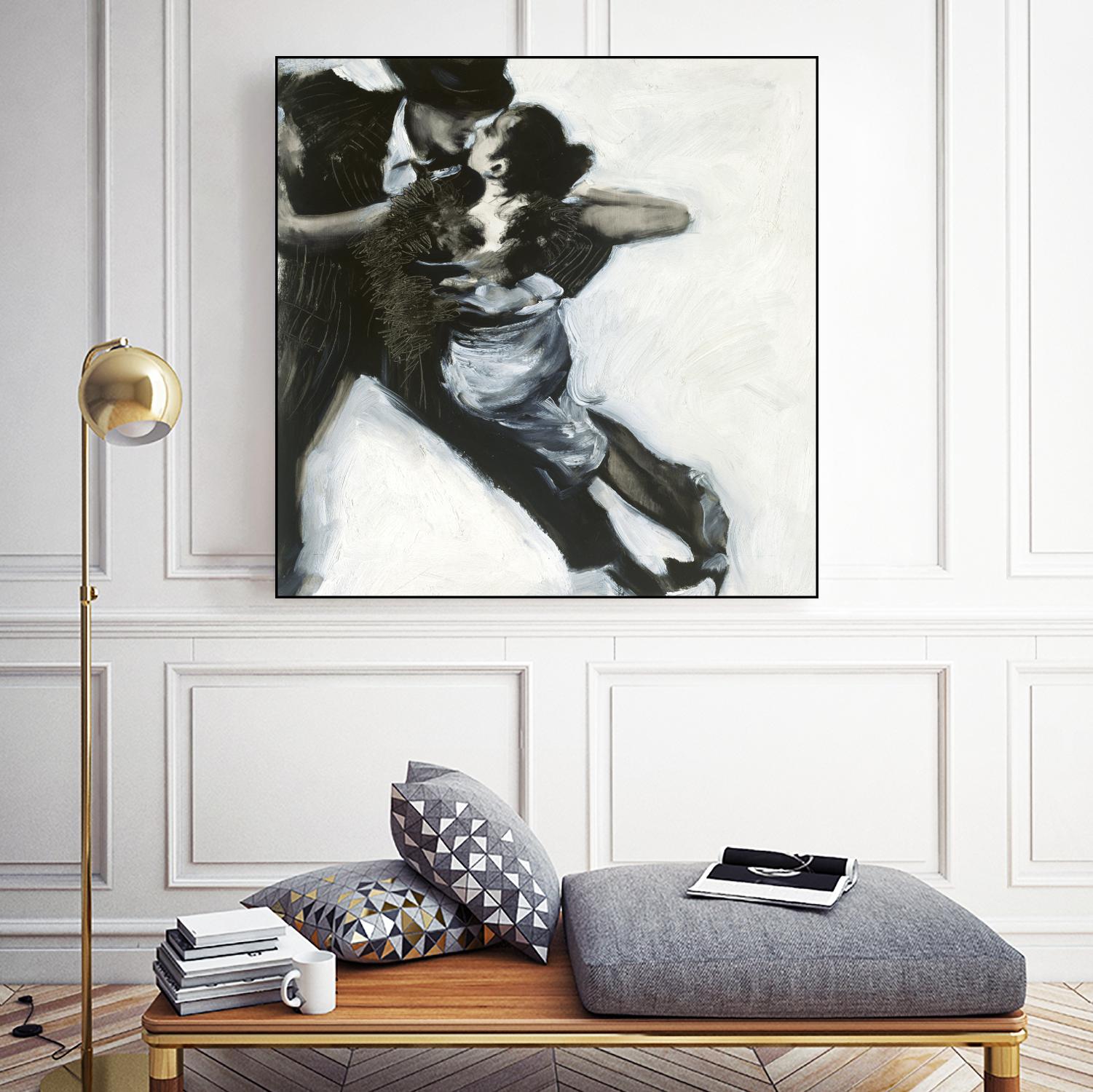 The Embrace by Marysa Burr on GIANT ART - black music - dance