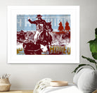 Americana 2 by JB Hall on GIANT ART - blue country look
