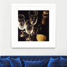 Champagne For Three by Ray Pelley on GIANT ART - white fruit-food-drink