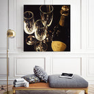 Champagne For Three by Ray Pelley on GIANT ART - white fruit-food-drink
