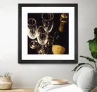 Champagne For Three by Ray Pelley on GIANT ART - white fruit-food-drink