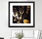 Champagne For Three by Ray Pelley on GIANT ART - white fruit-food-drink