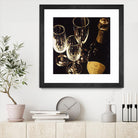 Champagne For Three by Ray Pelley on GIANT ART - white fruit-food-drink