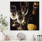 Champagne For Three by Ray Pelley on GIANT ART - white fruit-food-drink
