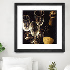 Champagne For Three by Ray Pelley on GIANT ART - white fruit-food-drink