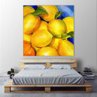Zest For Life by Terri Hill on GIANT ART - blue fruit-food-drink