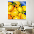Zest For Life by Terri Hill on GIANT ART - blue fruit-food-drink