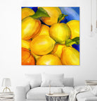 Zest For Life by Terri Hill on GIANT ART - blue fruit-food-drink