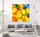 Zest For Life by Terri Hill on GIANT ART - blue fruit-food-drink