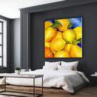 Zest For Life by Terri Hill on GIANT ART - blue fruit-food-drink