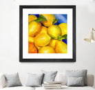Zest For Life by Terri Hill on GIANT ART - blue fruit-food-drink