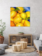Zest For Life by Terri Hill on GIANT ART - blue fruit-food-drink