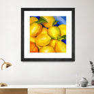 Zest For Life by Terri Hill on GIANT ART - blue fruit-food-drink