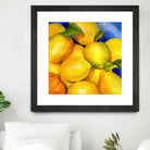 Zest For Life by Terri Hill on GIANT ART - blue fruit-food-drink