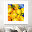 Zest For Life by Terri Hill on GIANT ART - blue fruit-food-drink