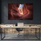 Antelope Canyon by Jamie Cook on GIANT ART - brown landscape