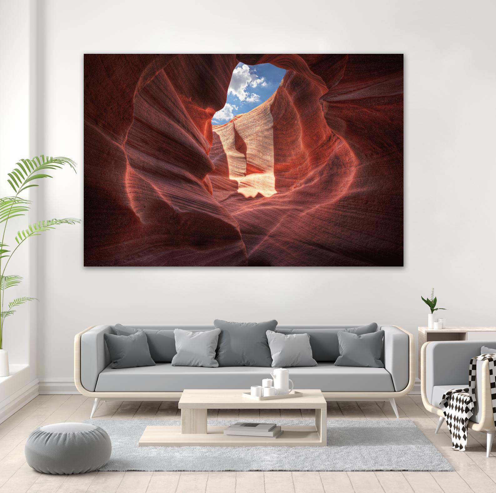 Antelope Canyon by Jamie Cook on GIANT ART - brown landscape