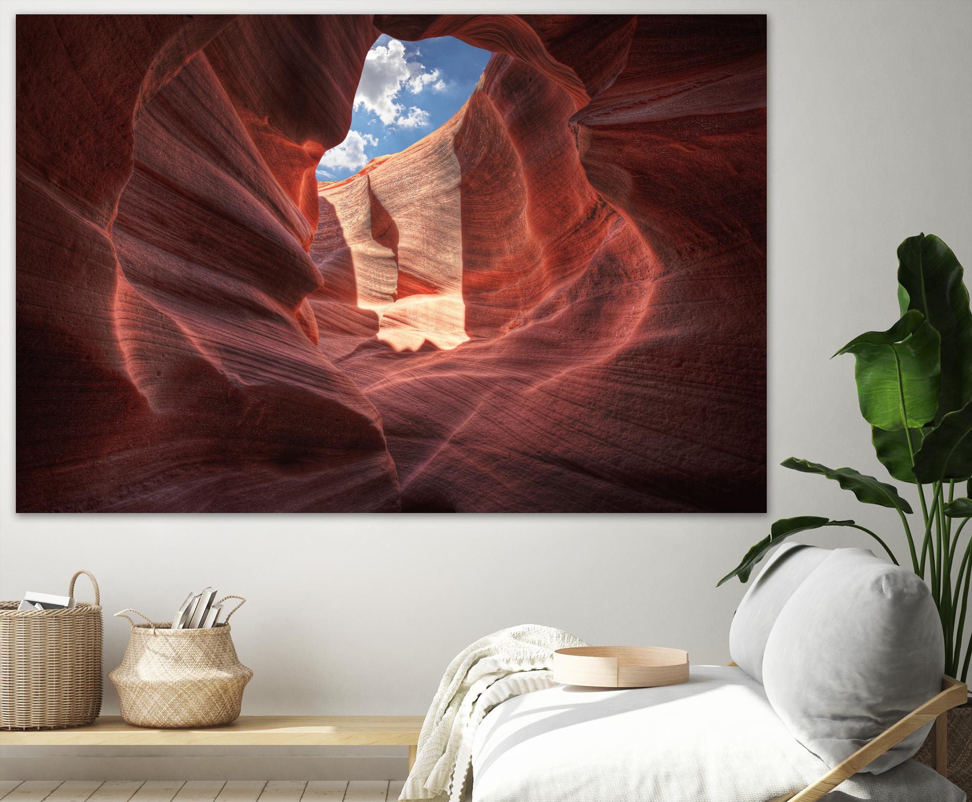Antelope Canyon by Jamie Cook on GIANT ART - brown landscape