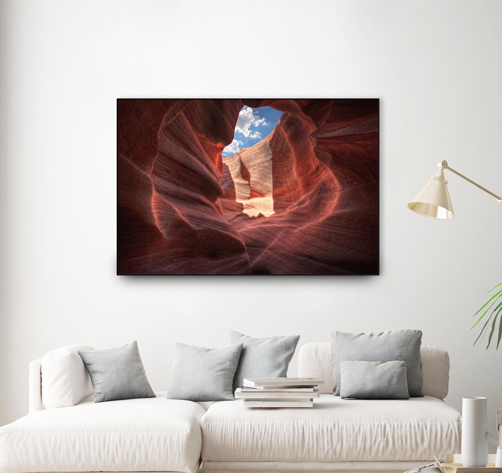 Antelope Canyon by Jamie Cook on GIANT ART - brown landscape