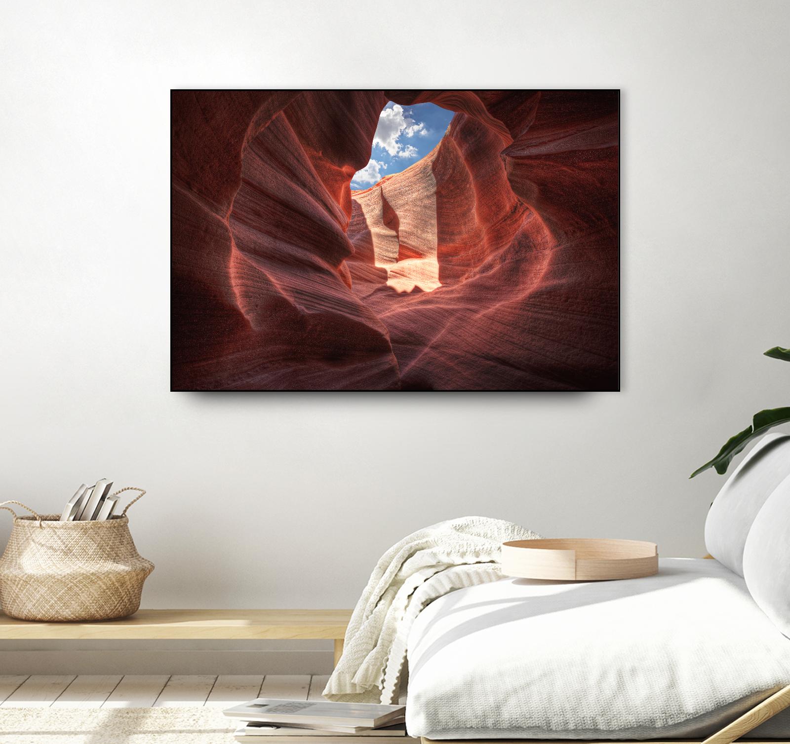 Antelope Canyon by Jamie Cook on GIANT ART - brown landscape