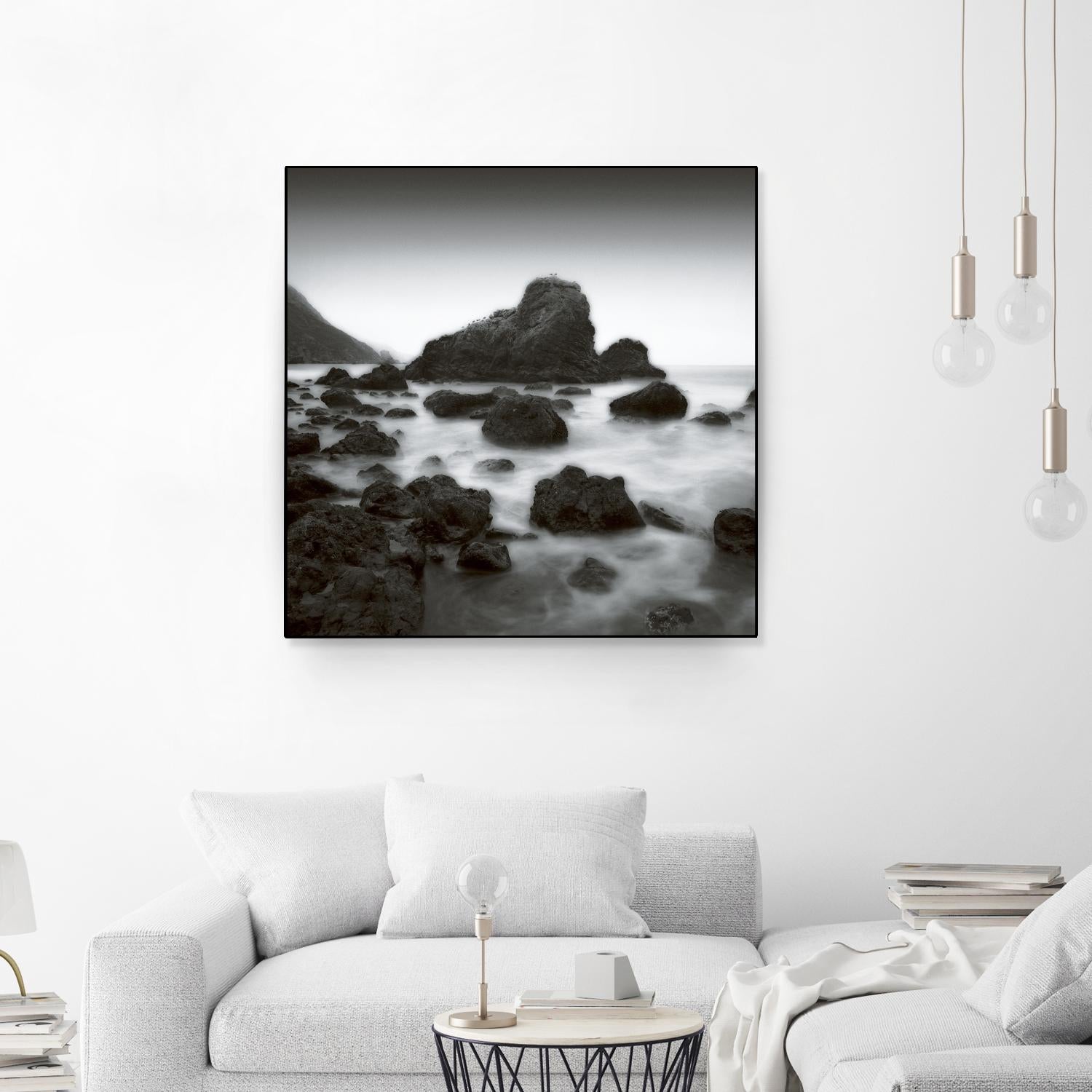 Ocean Rocks Muir Beach by Jamie Cook on GIANT ART - white sea scene