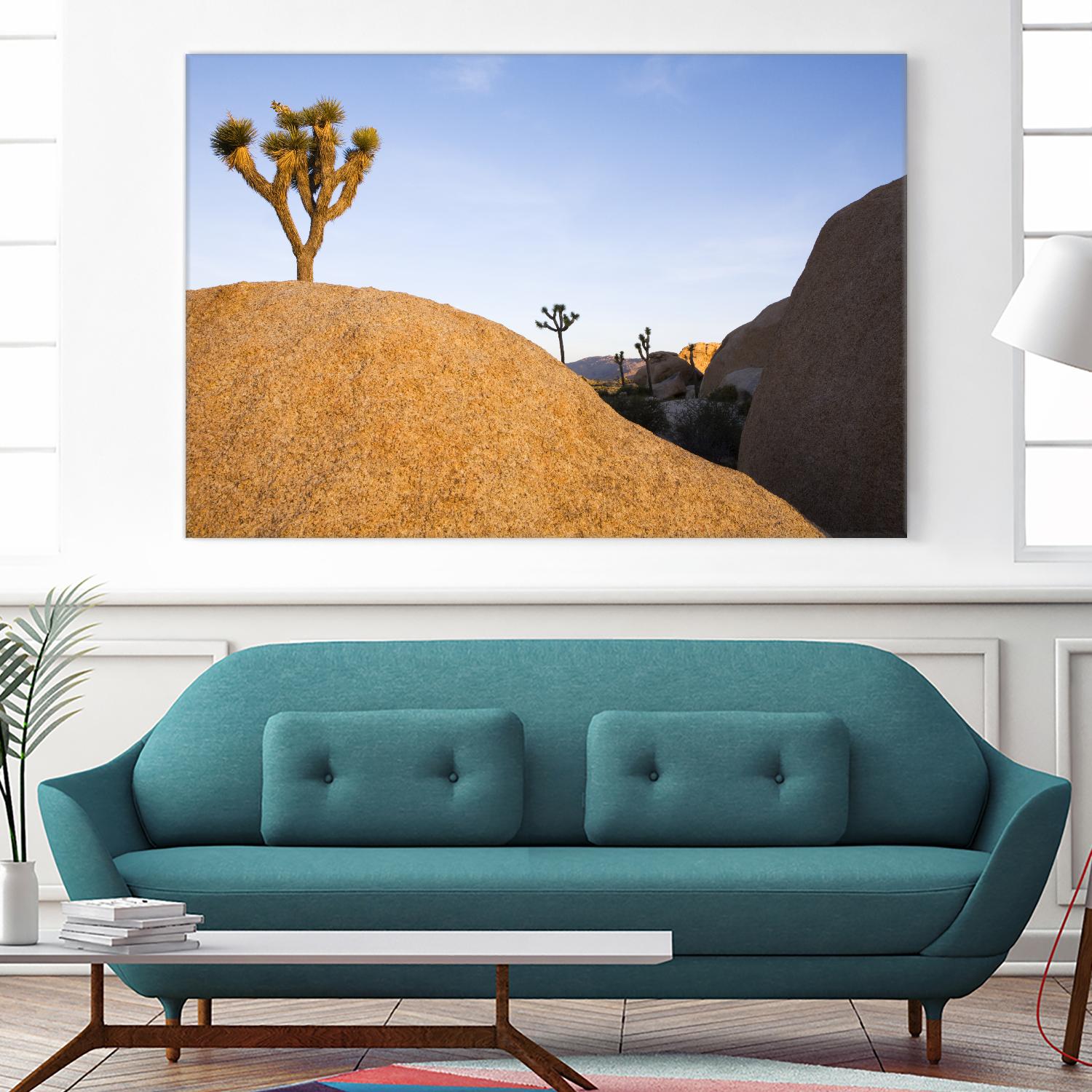 Joshua Tree Dream by Acer Images on GIANT ART - blue landscape