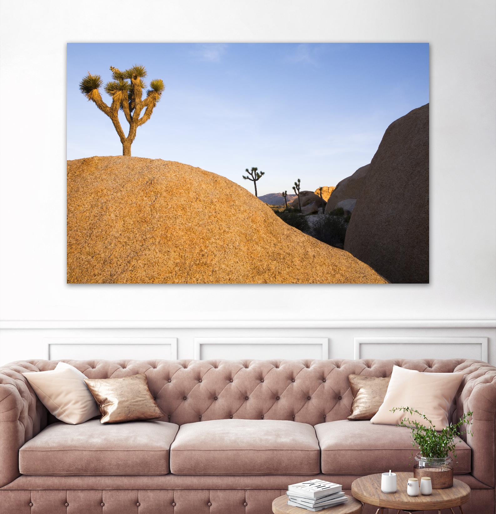 Joshua Tree Dream by Acer Images on GIANT ART - blue landscape
