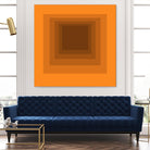 After Josef F by GI ArtLab on GIANT ART - brown abstract