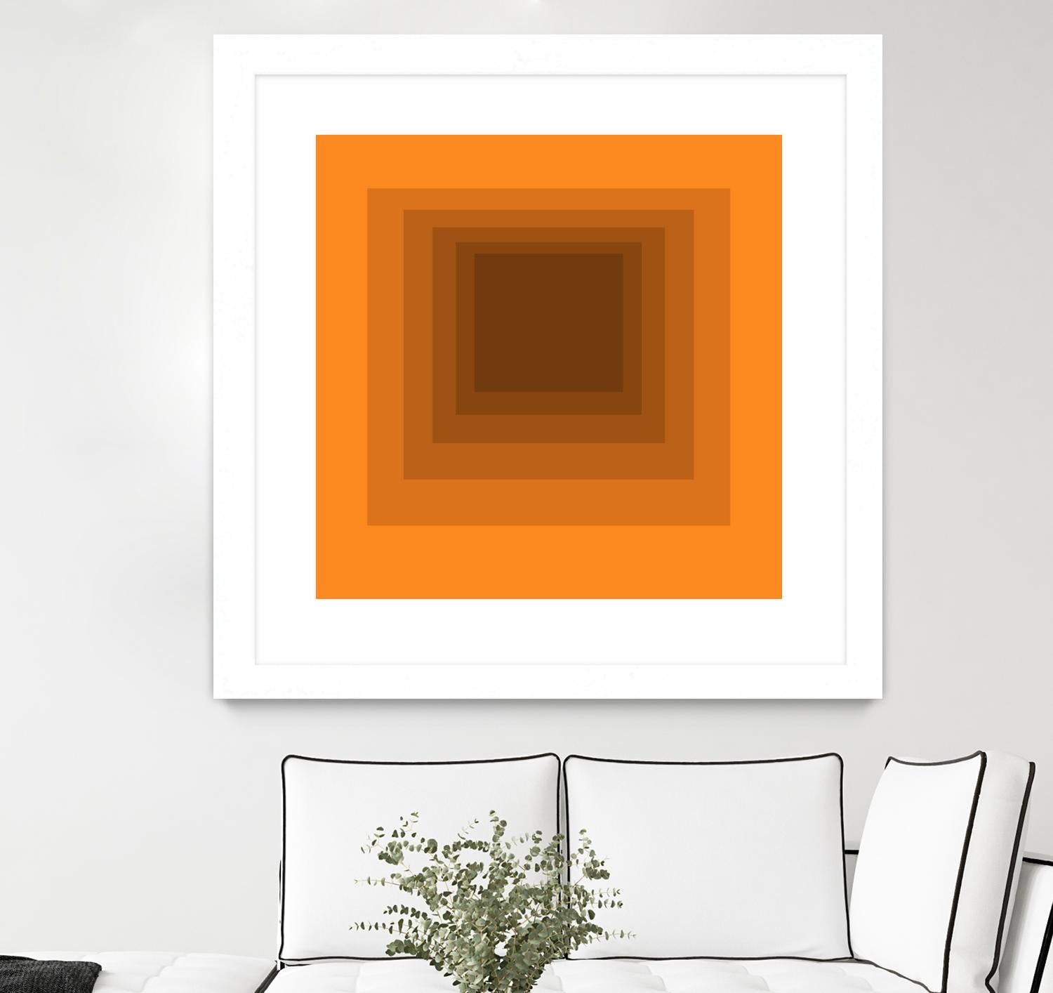 After Josef F by GI ArtLab on GIANT ART - brown abstract