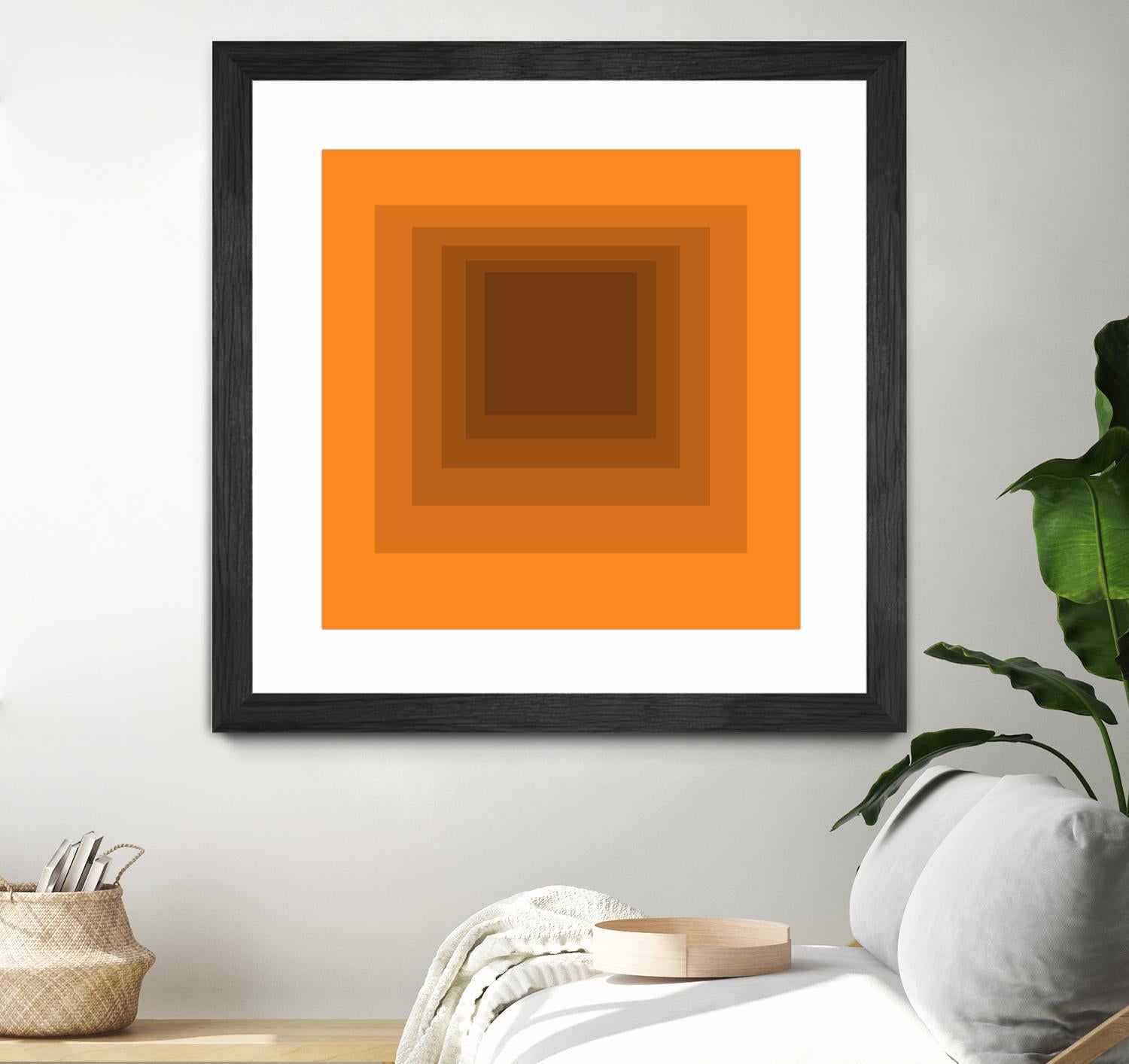 After Josef F by GI ArtLab on GIANT ART - brown abstract