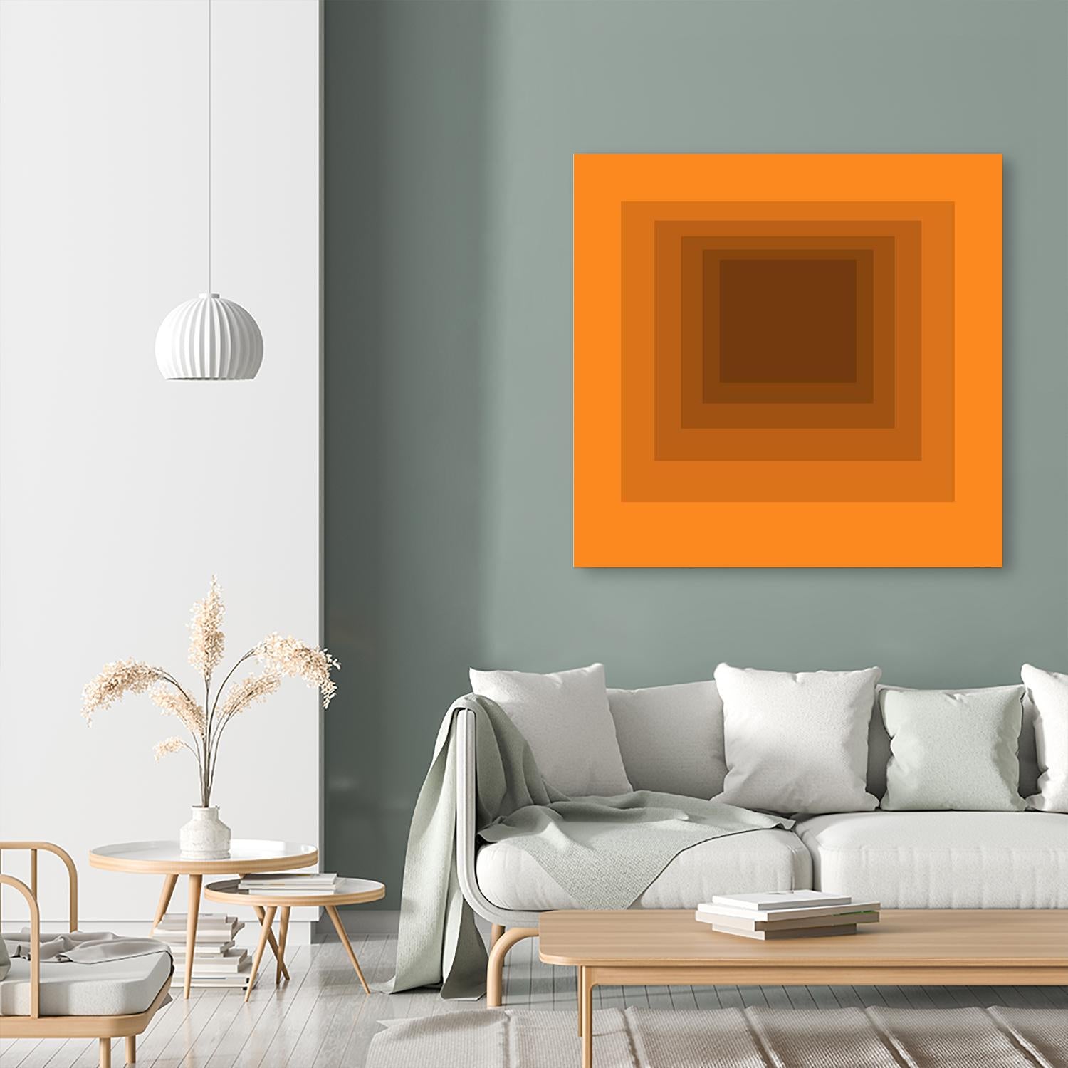 After Josef F by GI ArtLab on GIANT ART - brown abstract