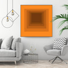 After Josef F by GI ArtLab on GIANT ART - brown abstract