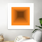 After Josef F by GI ArtLab on GIANT ART - brown abstract