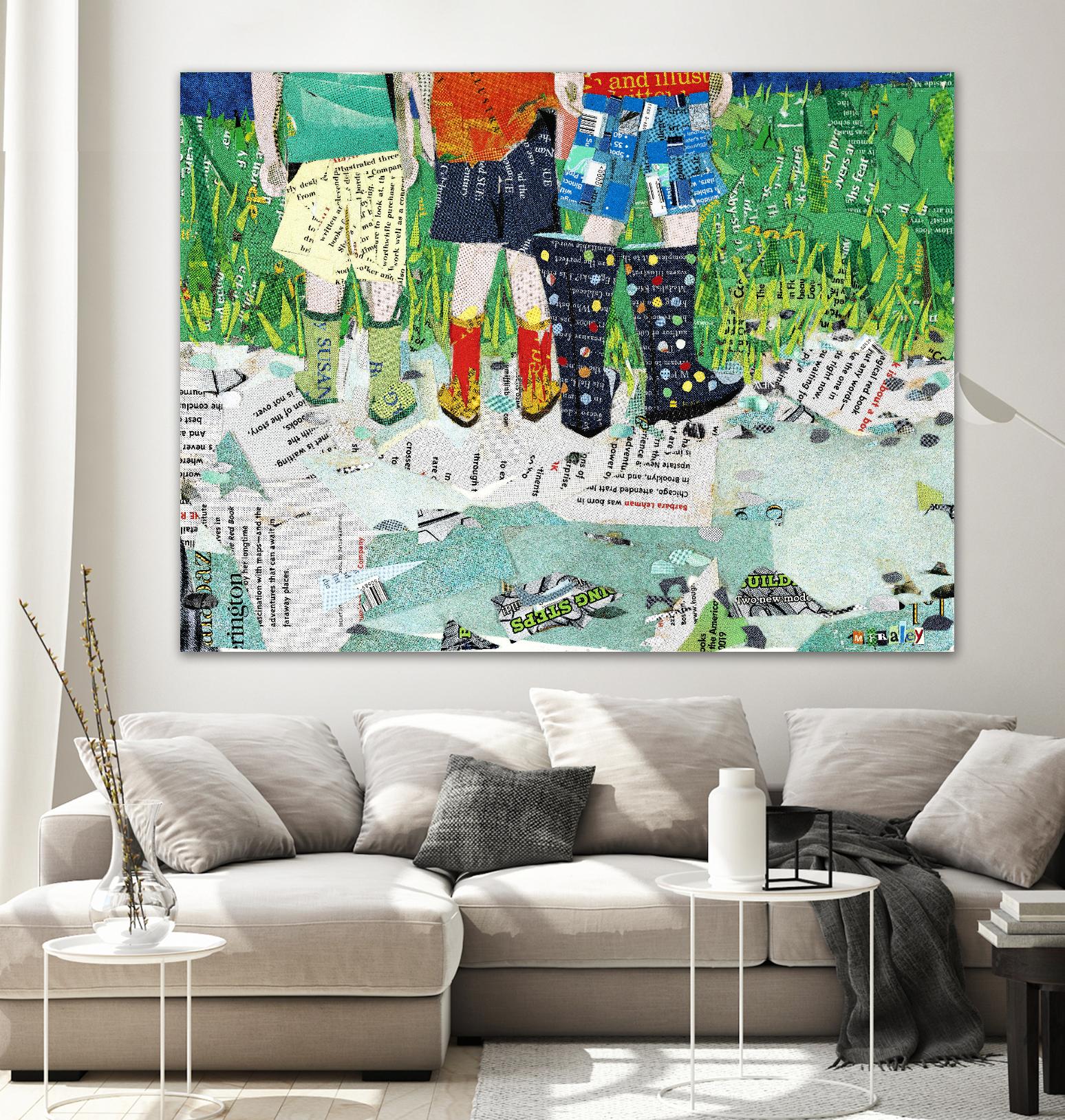 Calm #5, Yacolt WA by Mark Fraley on GIANT ART - green contemporary