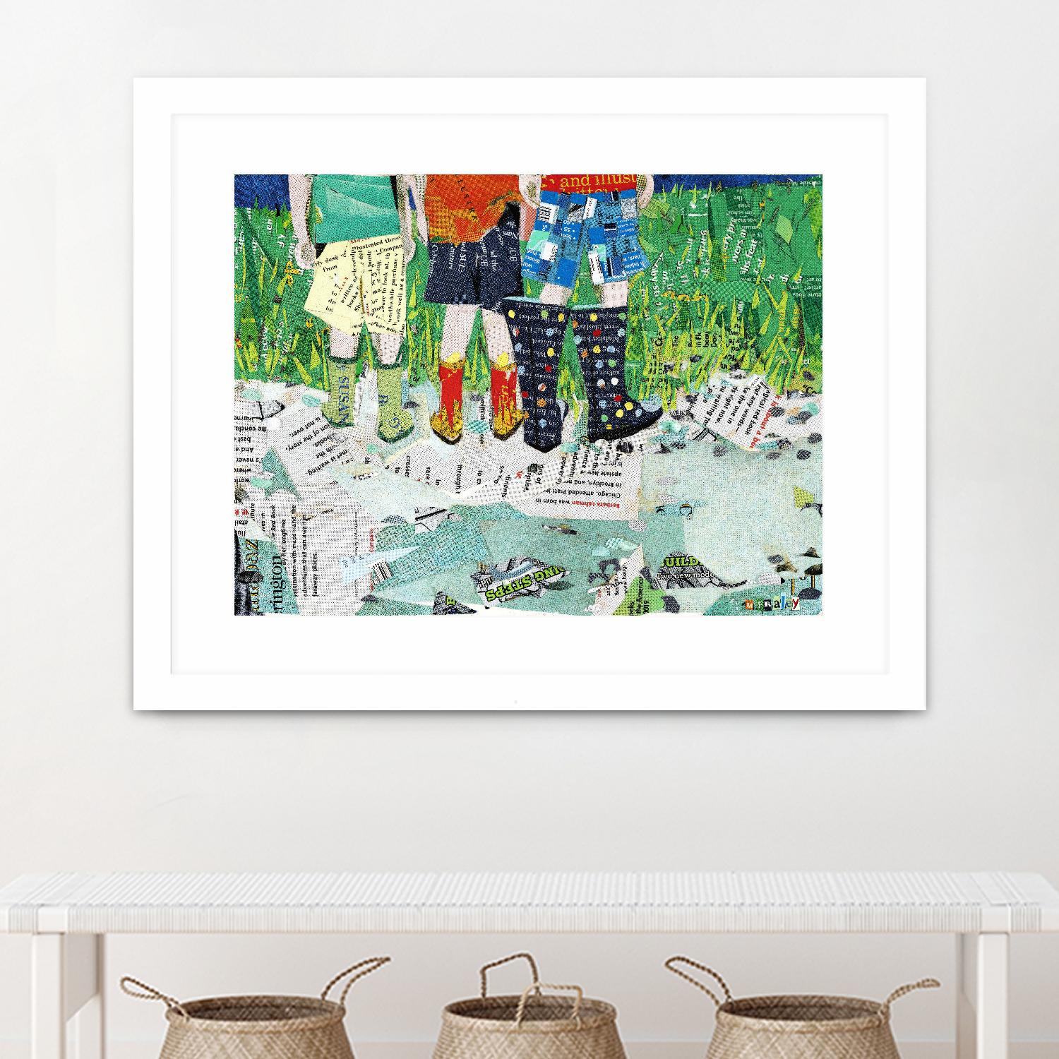 Calm #5, Yacolt WA by Mark Fraley on GIANT ART - green contemporary