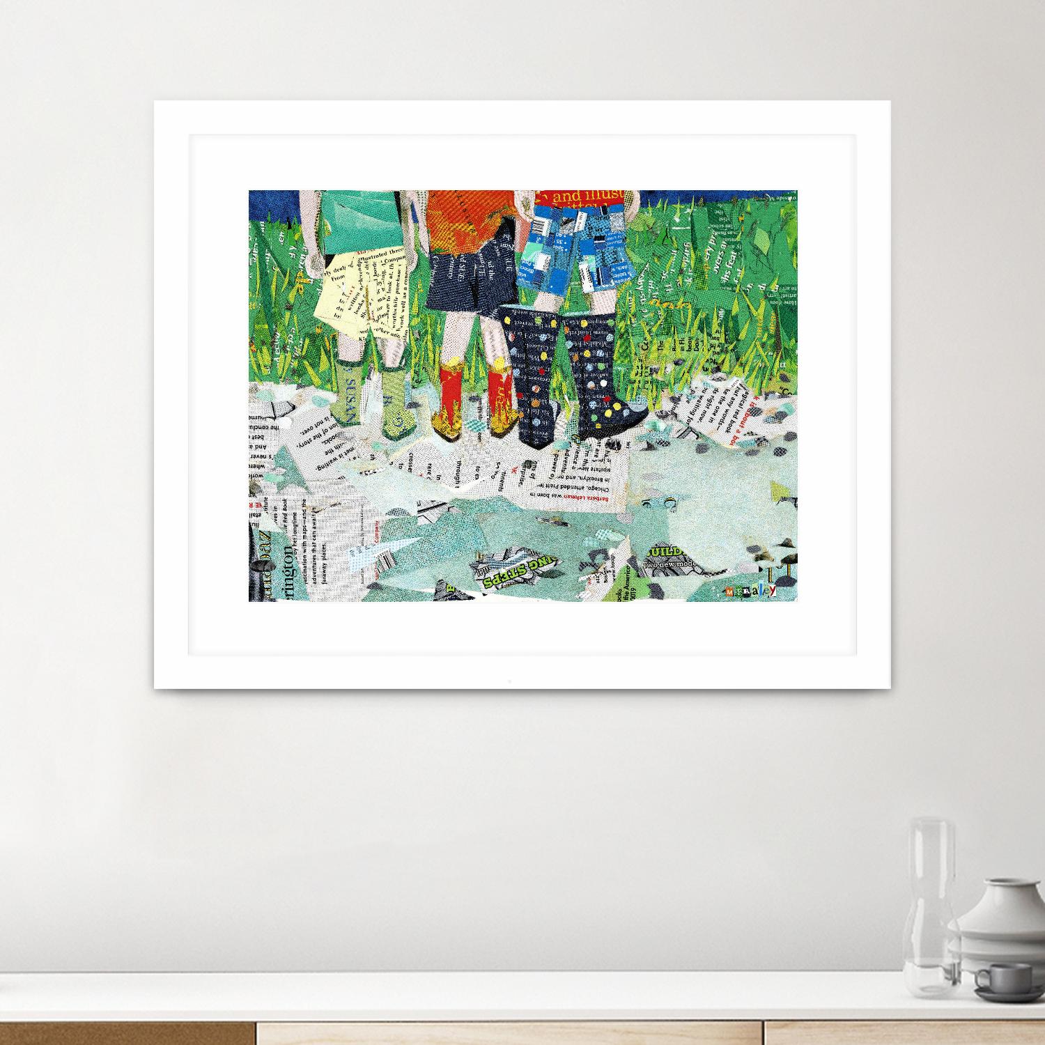 Calm #5, Yacolt WA by Mark Fraley on GIANT ART - green contemporary