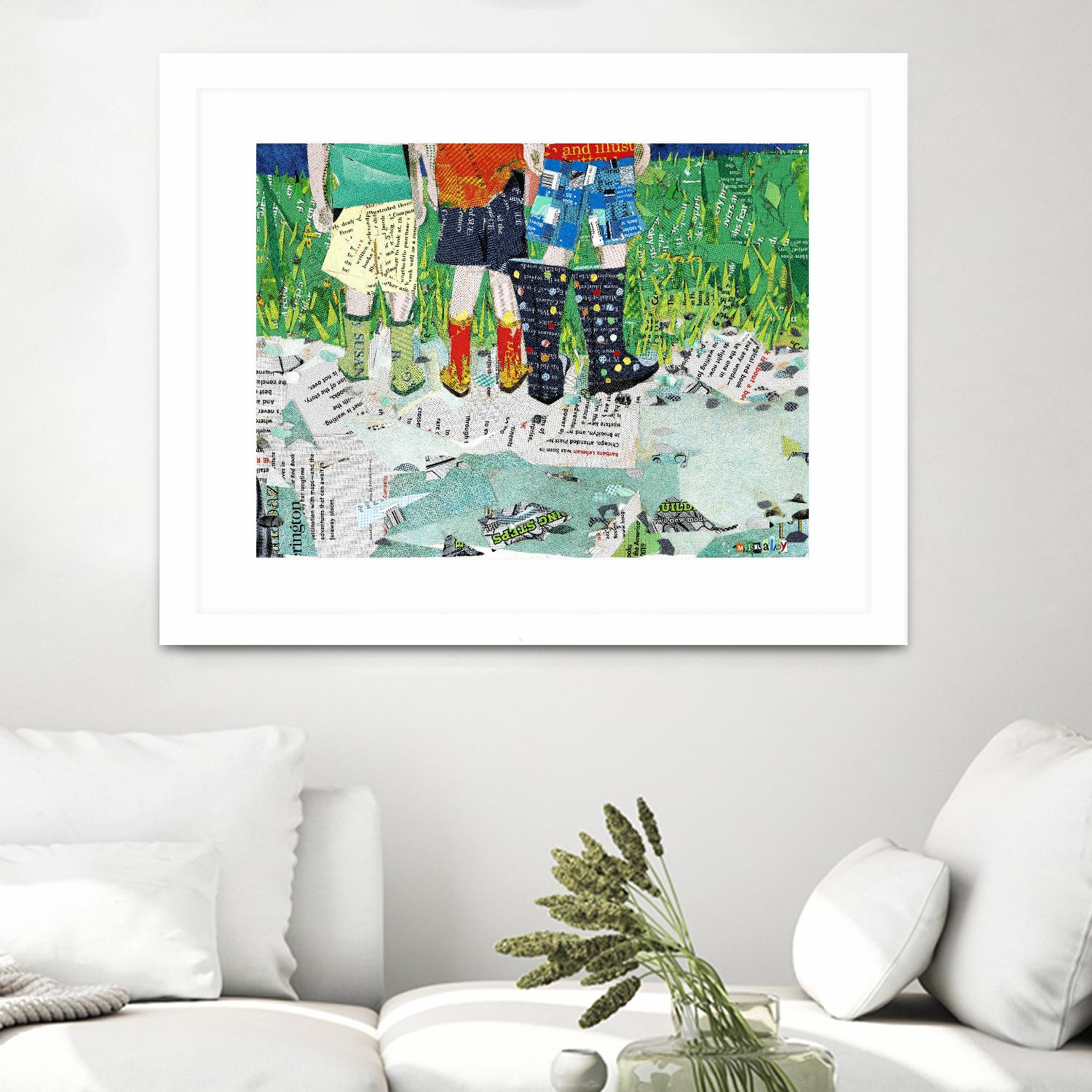 Calm #5, Yacolt WA by Mark Fraley on GIANT ART - green contemporary