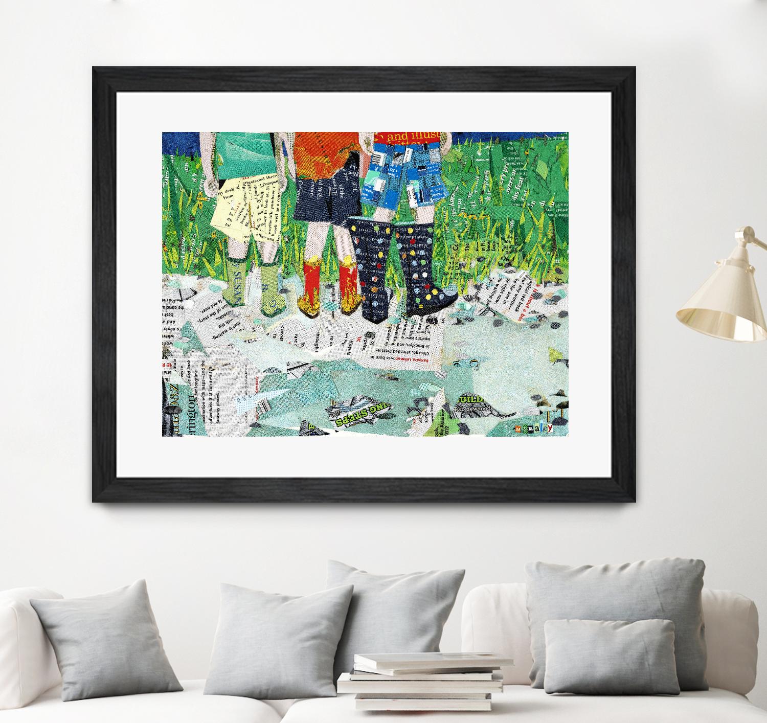 Calm #5, Yacolt WA by Mark Fraley on GIANT ART - green contemporary