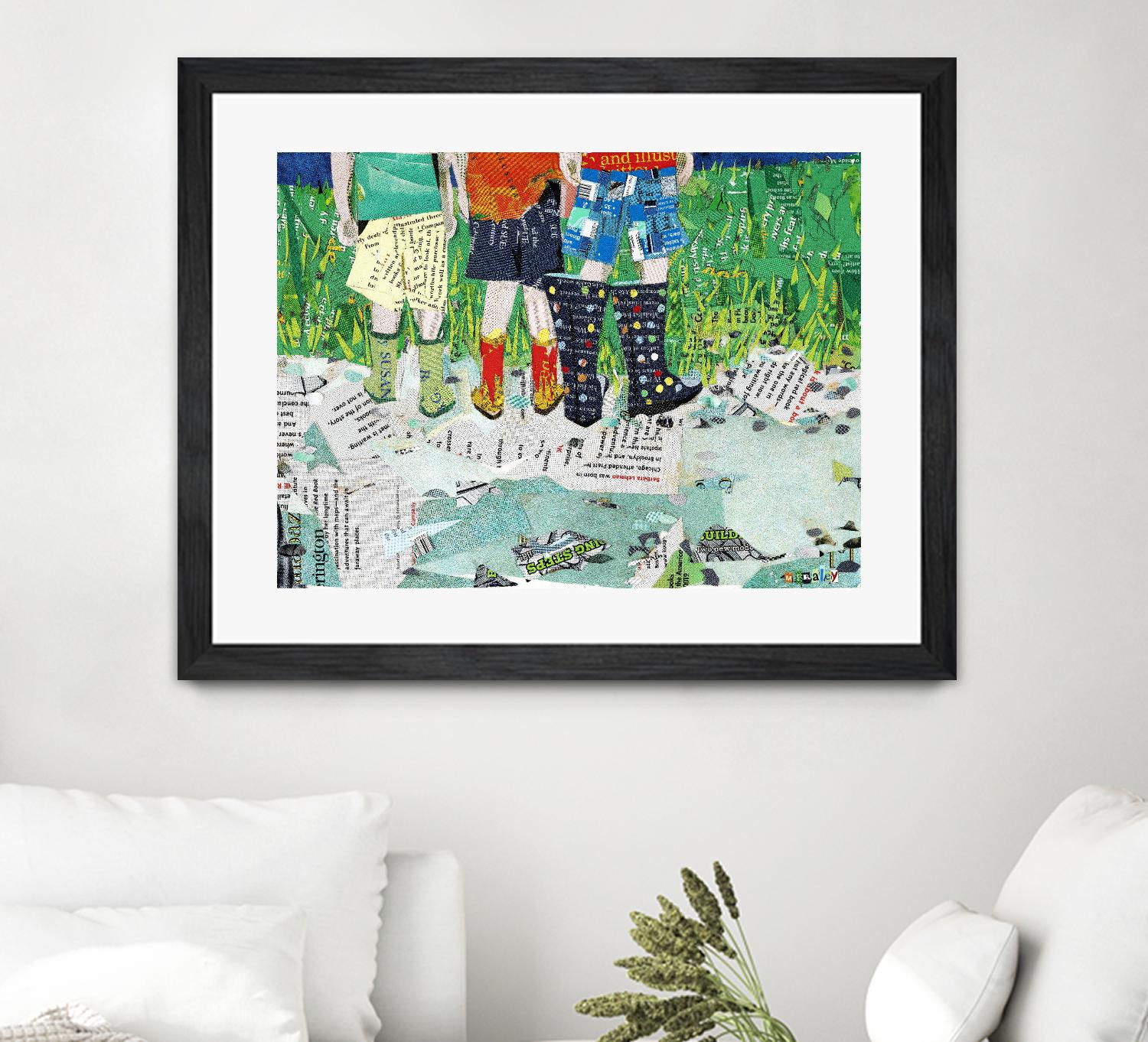 Calm #5, Yacolt WA by Mark Fraley on GIANT ART - green contemporary