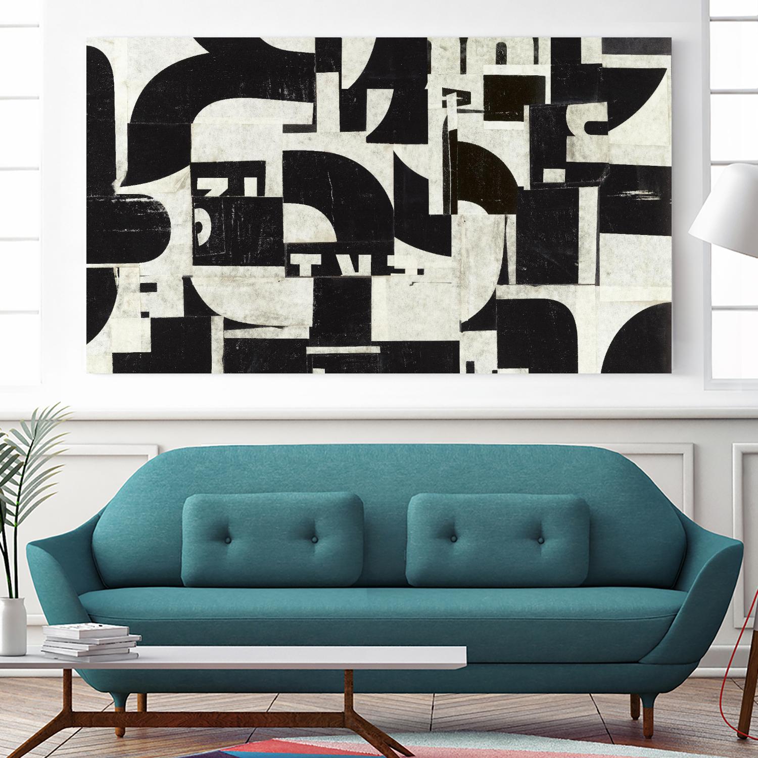 Unexpected by JB Hall on GIANT ART - black abstract