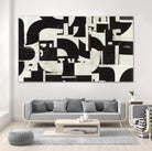 Unexpected by JB Hall on GIANT ART - black abstract